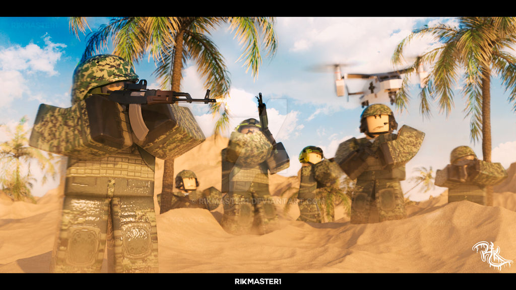 Roblox Military Army By Rikmaster1 On Deviantart - roblox army avatar