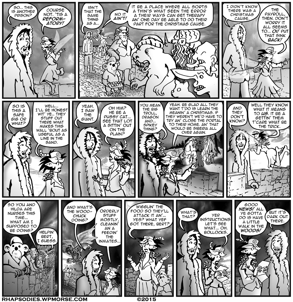 Rhapsodies: Comicstrip Christmas-2015-Part-2 by wpmorse