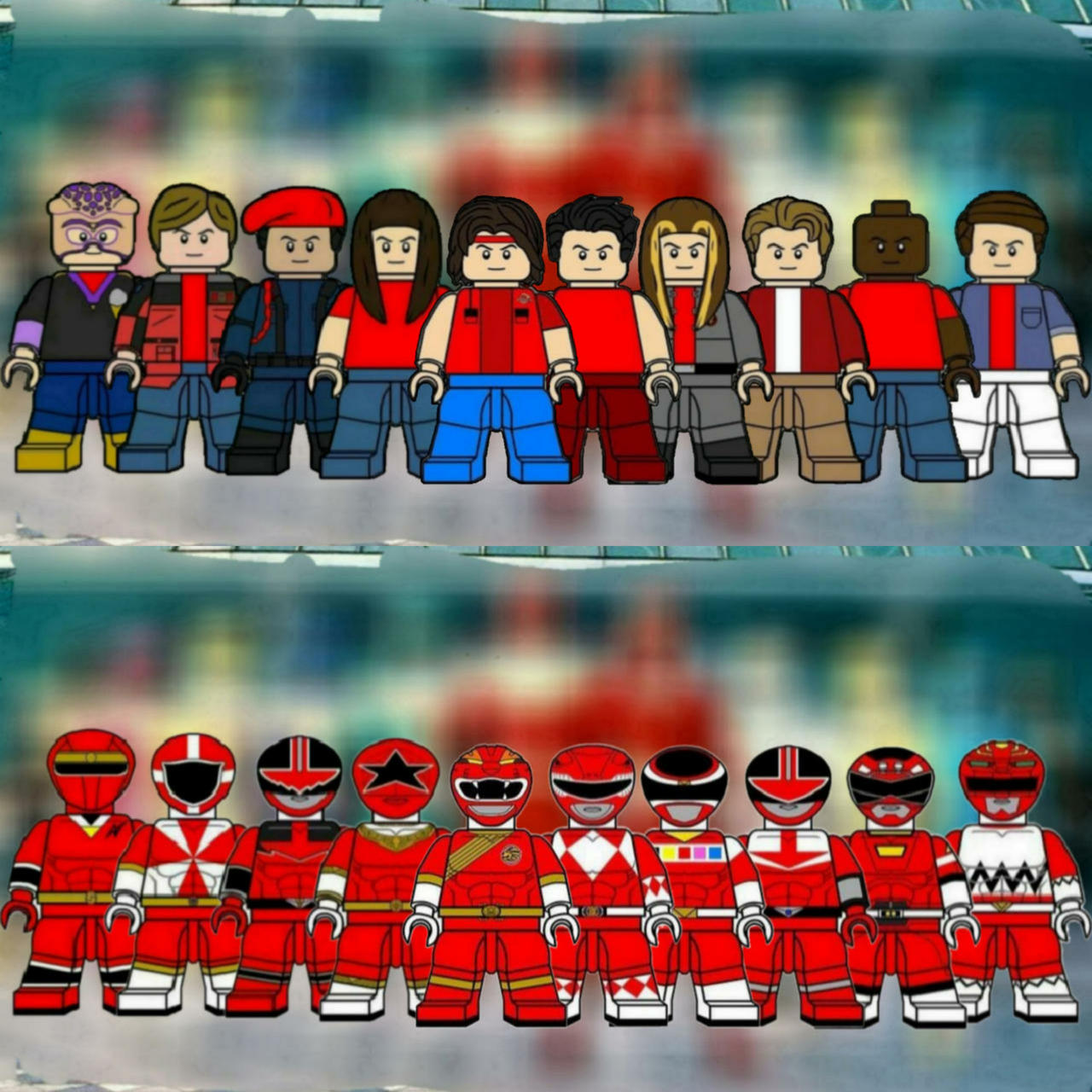 Lego Power Rangers Wild Force Forever Red by Legobrickfestliv on DeviantArt