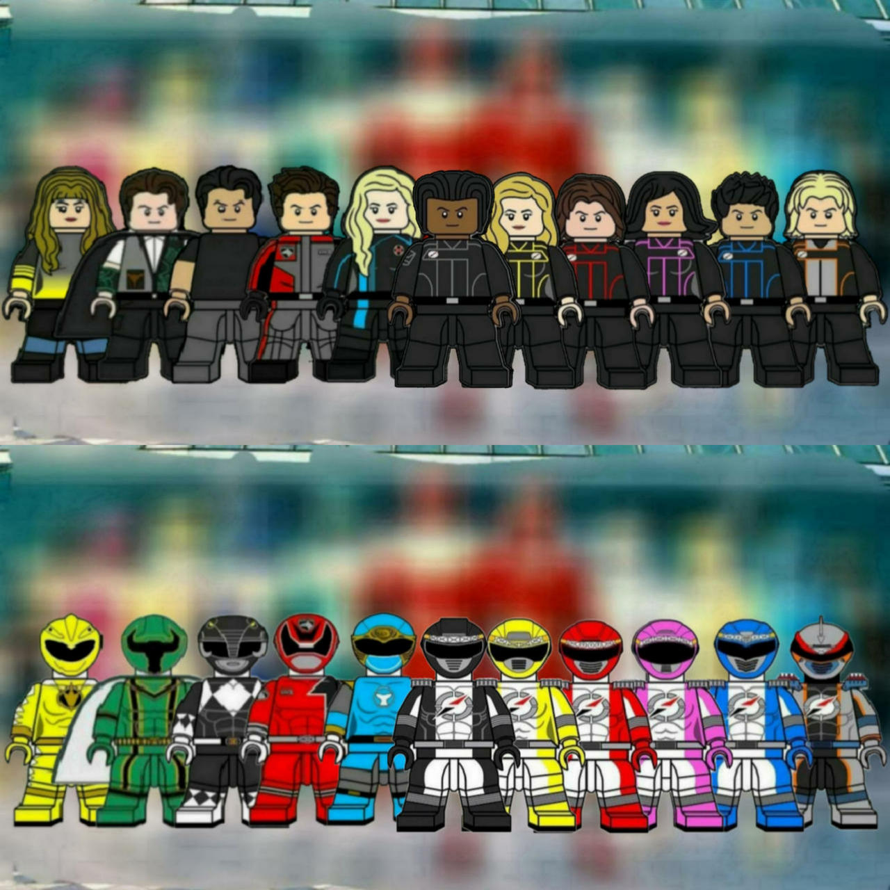 Lego Power Rangers Operation Overdrive Once Ranger by Legobrickfestliv ...