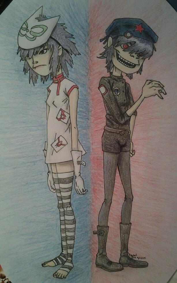 Noodle and Cyborg Noodle