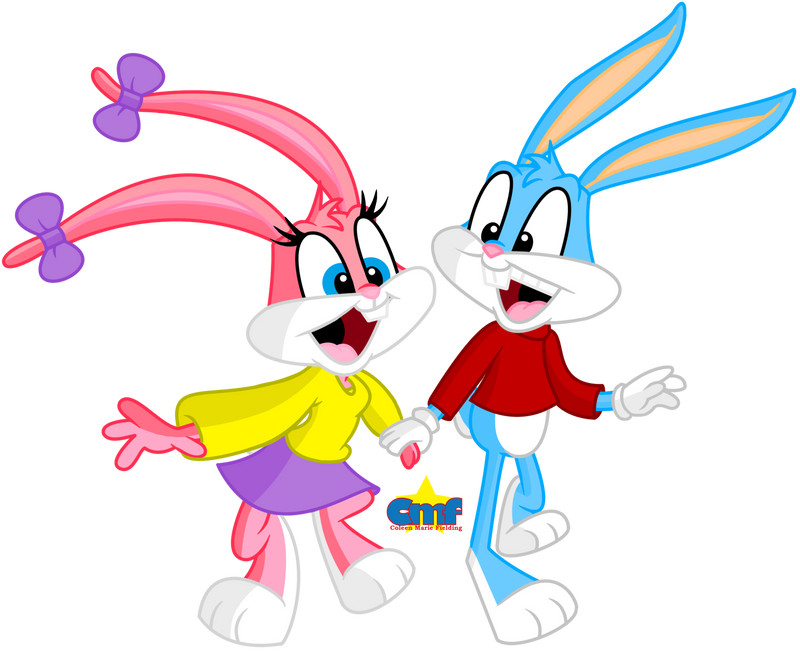 Babs and Buster Bunny by TinyToonyZimFan on DeviantArt