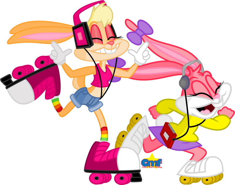 Lola and Babs Bunny by TinyToonyZimFan on DeviantArt