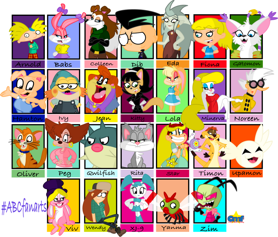 ABC Fanarts by Tiny-Toons-Fan on DeviantArt