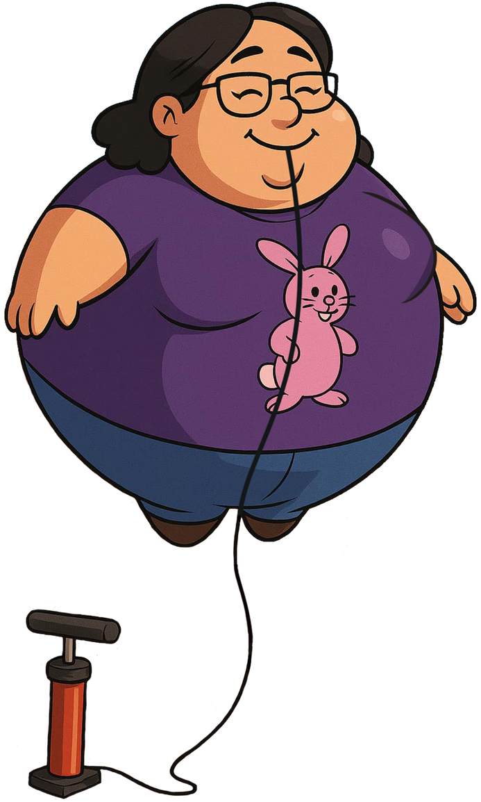 Inflated Me by TinyToonyZimFan on DeviantArt