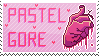 Stamp - Pastel Gore love