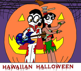 Hawaiian Halloween by invderzimfannumber1