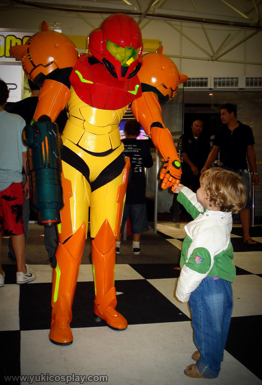 Samus and the child