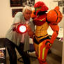 Mario voice actor and Samus 2