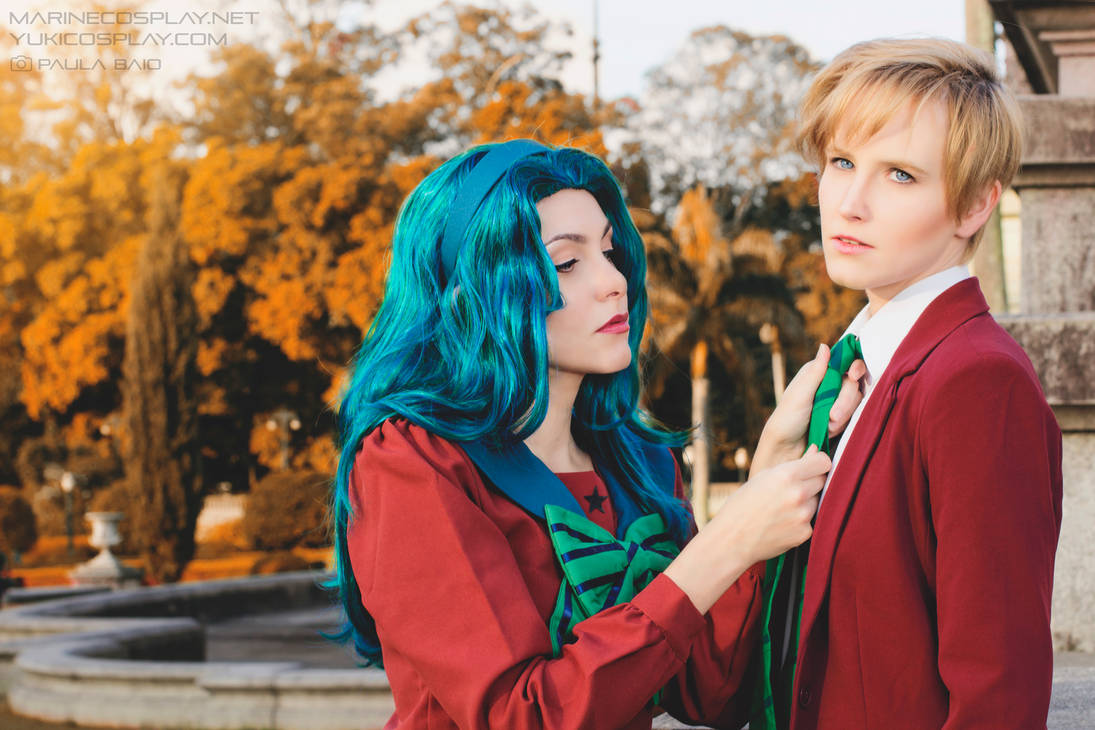 Haruka + Michiru Cosplay by Yukilefay Haruka + Michiru Cosplay by Yukilefay