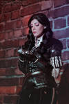 Yennefer Cosplay - A Witcher medallion
