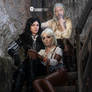 Yennefer, Ciri, and Geralt - The Witcher Cosplay