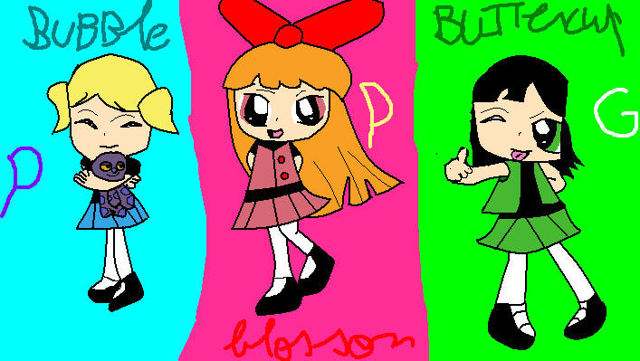 Powerpuff Style. Deviantart powerpuff(my style) by darkness01gpkg on DeviantArt