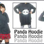 Panda Hoodie with furry hood