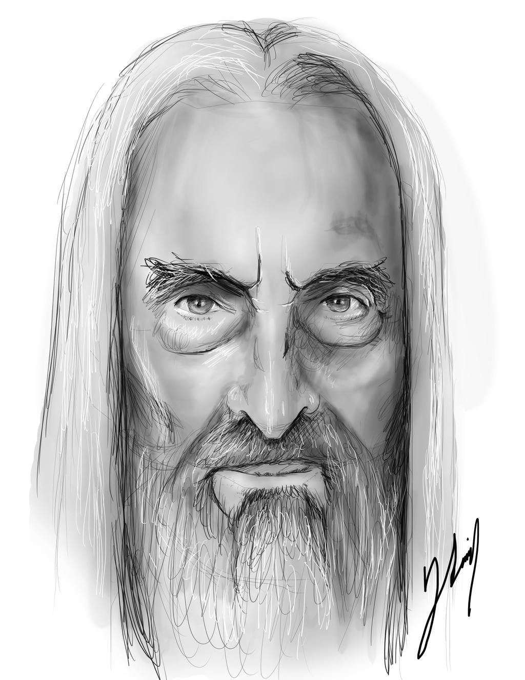 Saruman - Christopher Lee