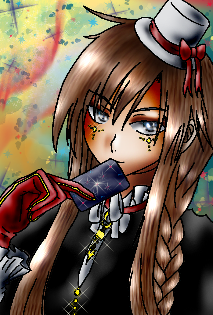 Visual Kei Aliah  colored