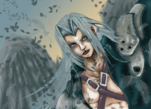 sephiroth  colored