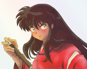 Human InuYasha colored