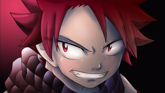 natsu  colored