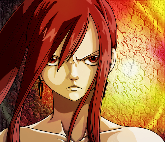 erza scarlet colored