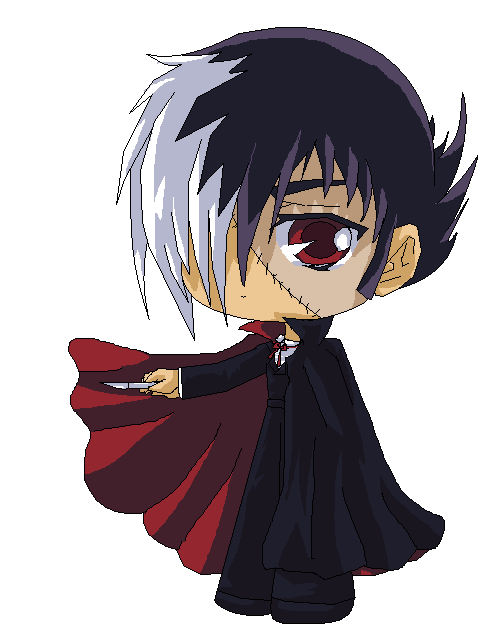 BLACK JACK LINEART COLORED