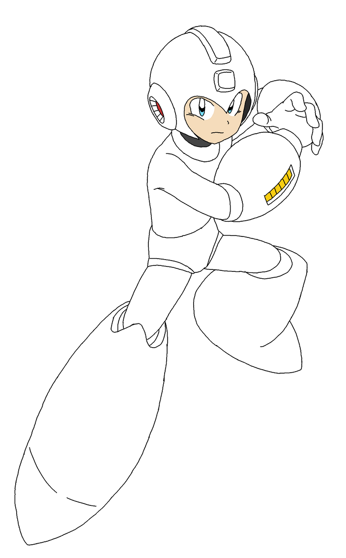 Mega Man Template By Zackman92 On DeviantArt