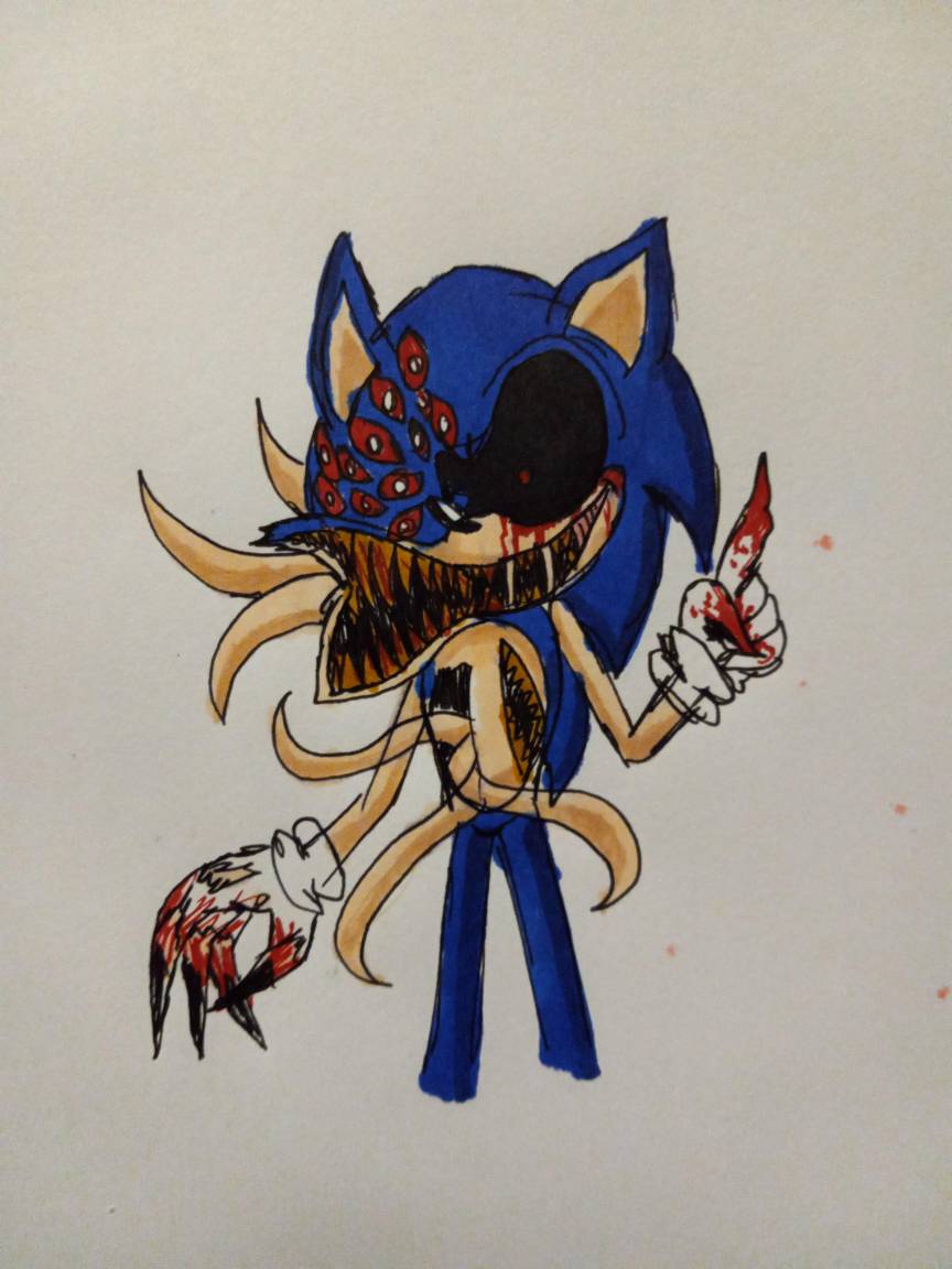 Sonic.exe, Sonic.eyx and One more time by Subject-mp4 on DeviantArt