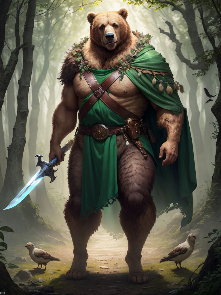 Druid - WereBear by mo31985 on DeviantArt