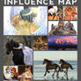 Influence map