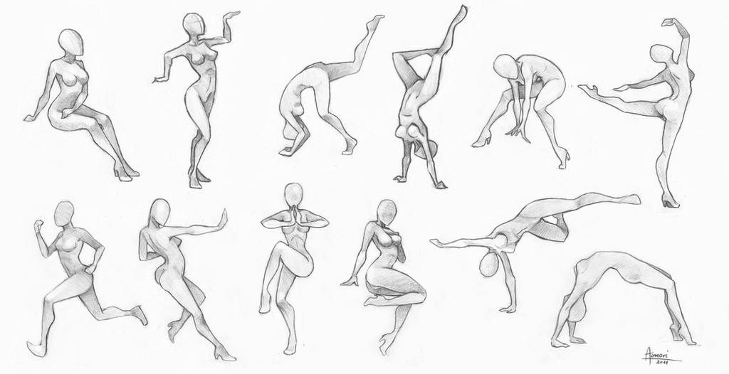 Exercises - poses chart