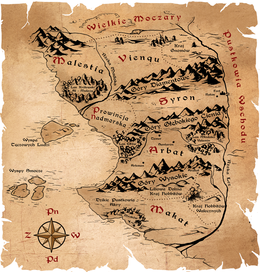 Old map by AonikaArt on DeviantArt