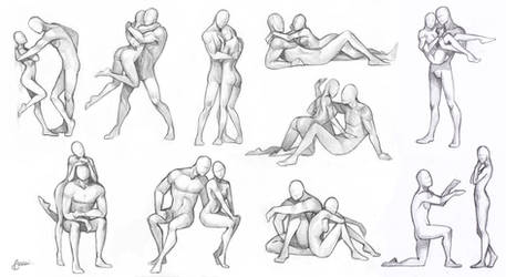Couples - poses chart
