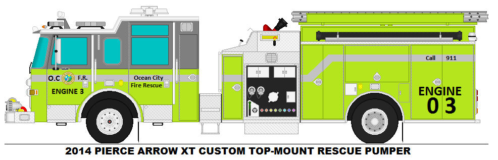 Ocean City Fire Rescue Engine 3 by spiresgm on DeviantArt