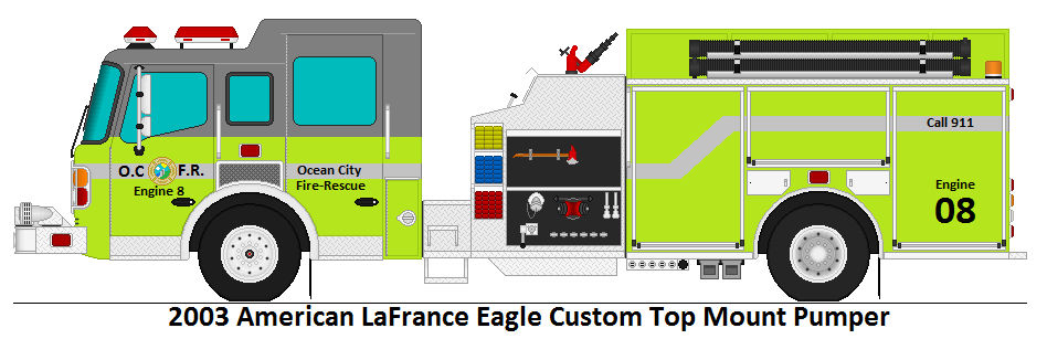 Ocean City Fire Rescue Engine 8 by spiresgm on DeviantArt