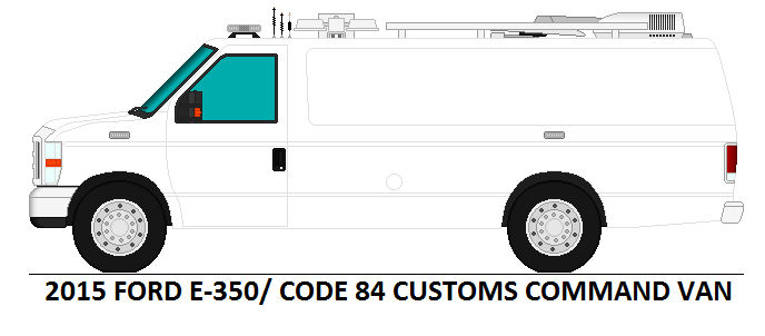 2015 Ford E-350/Code 84 Customs Command Van