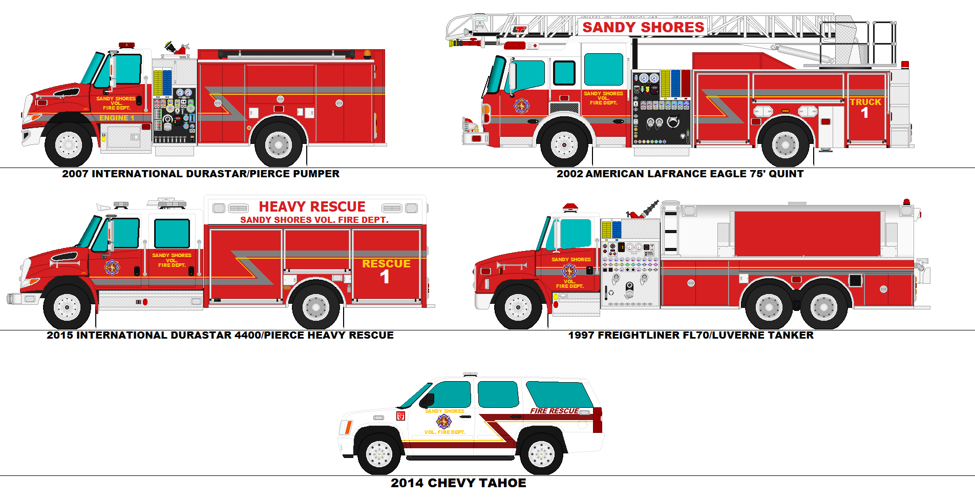 Sandy Shores Vol. Fire Dept. Station 1