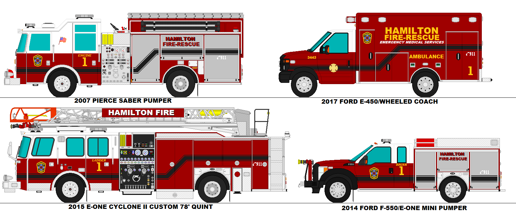 Hamilton Fire/Rescue Station 1.