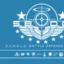 S.C.H.A.L.E. Battle Defense Force Flag
