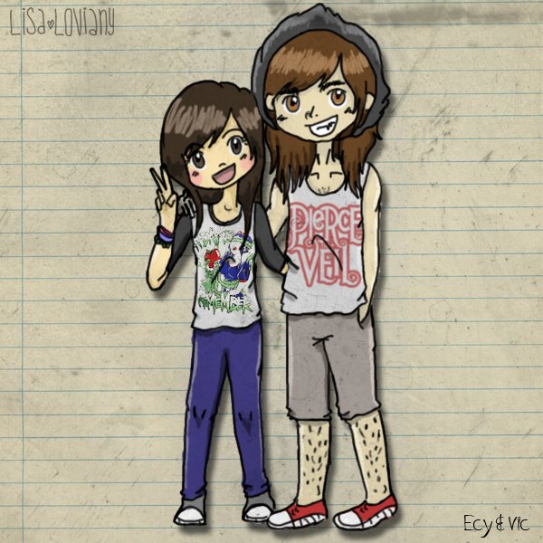 Vic Fuentes' chibi