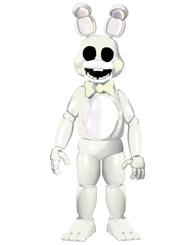 FNAF 2 White Rabbit by TheRealPAZZY on DeviantArt