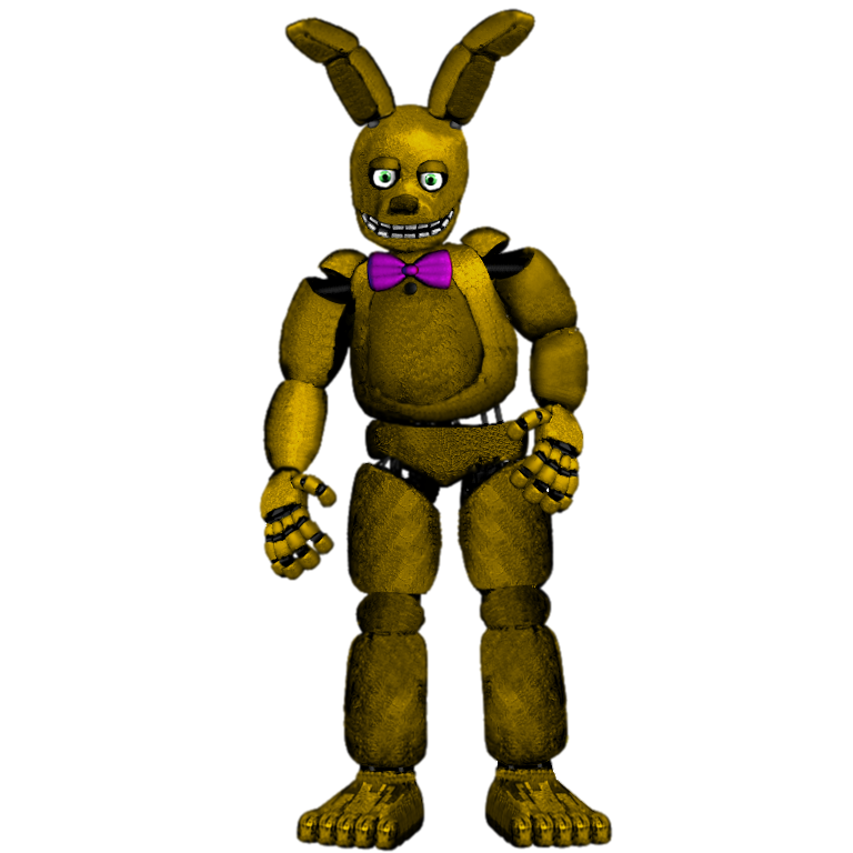 Fixed SpringBonnie/Springtrap by TheRealPAZZY on DeviantArt