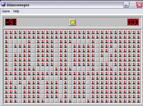 Minesweeper messages