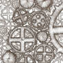 Gears and cogs texture