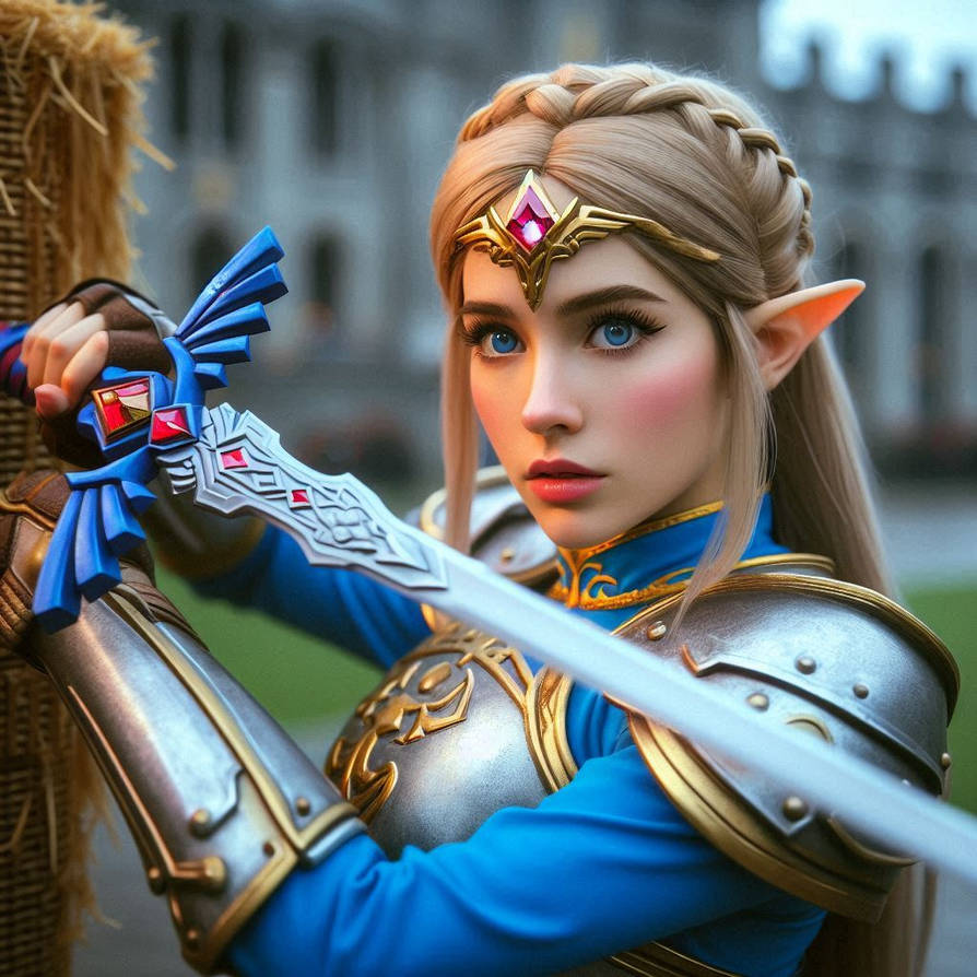 Princess Roxana Armor Princess Zelda - Battle Armor by locke18ag on DeviantArt