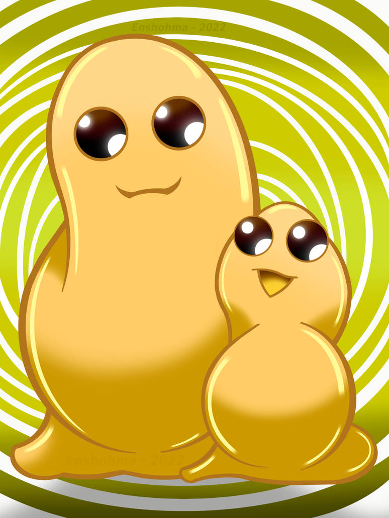 Gloop and Gleep of The Herculoids - April 2022 by Enshohma on DeviantArt