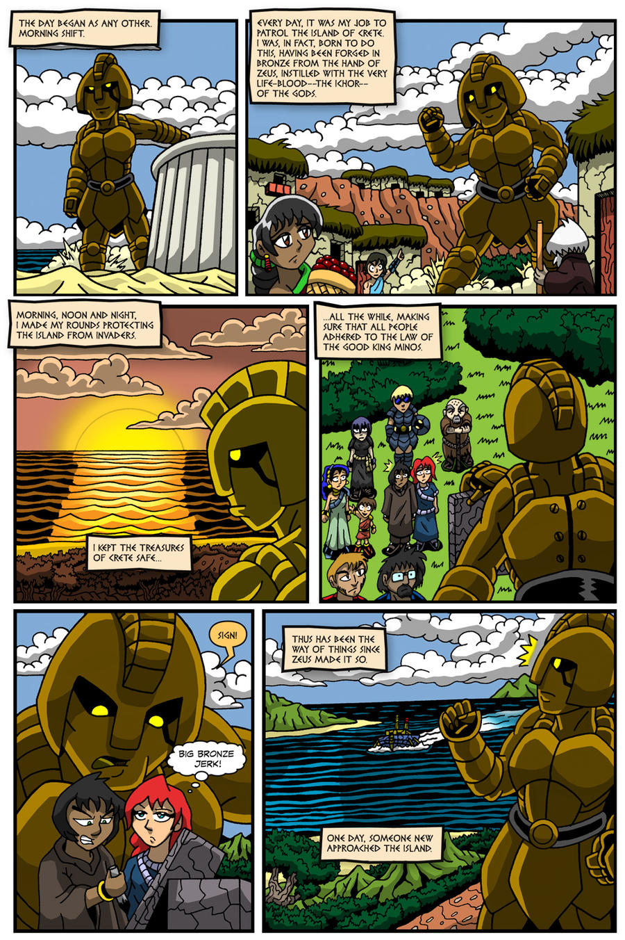 Talos Comic Page 2 Preview