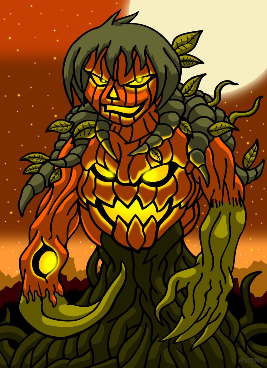 The Evil Pumpkin Man