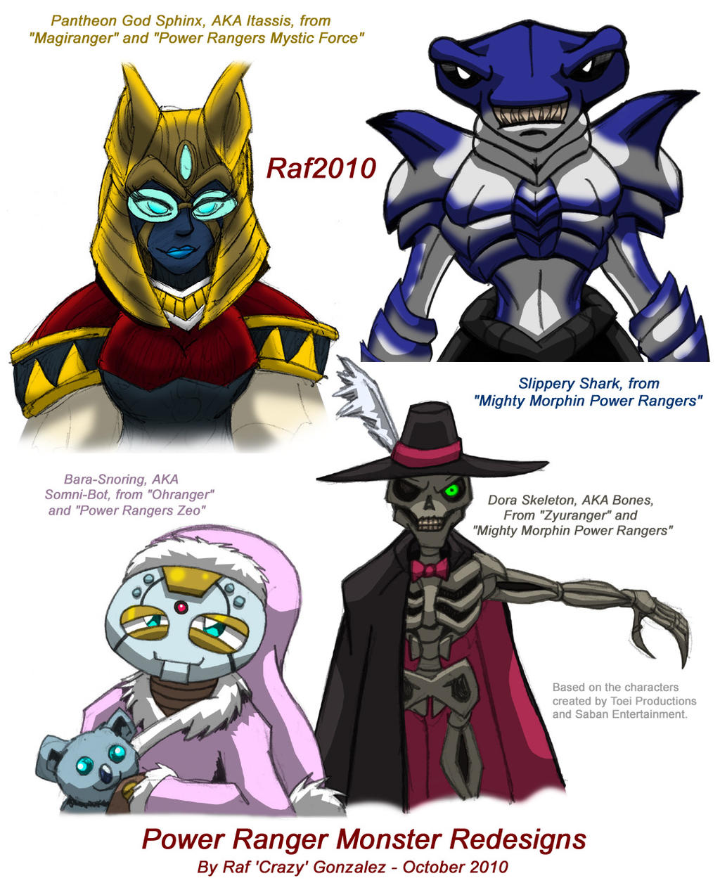 PR Monster Re-Designs, Part 1 by Enshohma on DeviantArt