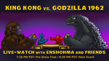 King Kong vs Godzilla Live-Watch - March 2021