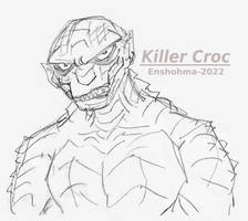 Killer Croc Sketch - November 2022